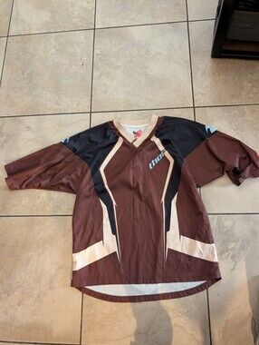 Thor Brown and Black Motocross Jersey